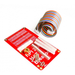 HR0611 Raspberry Pi 3 & Raspberry Pi 2 Model B HAT GPIO Expansion Board + 40P cable Kit - Red